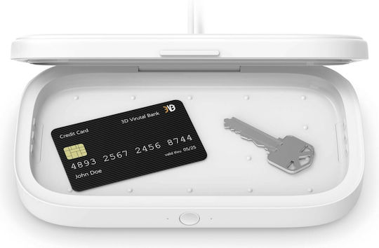 Belkin Kabelloses Ladegerät (Qi Pad) 10W Weißs (WIZ011vfWH)