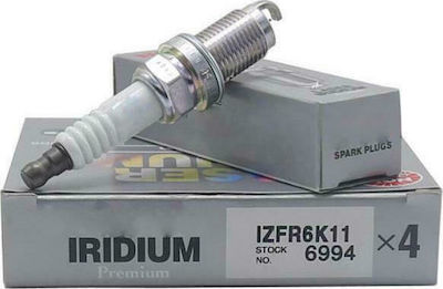 NGK Μπουζί Μοτοσυκλέτας 6994 Spark Plug Lazer Iridium