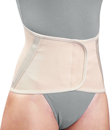 Vita Orthopaedics 04-1-018 Ελαστική Ζώνη Για Ανακούφιση Από Πόνο με Μπανέλες Ύψους 26cm σε Μπεζ χρώμα