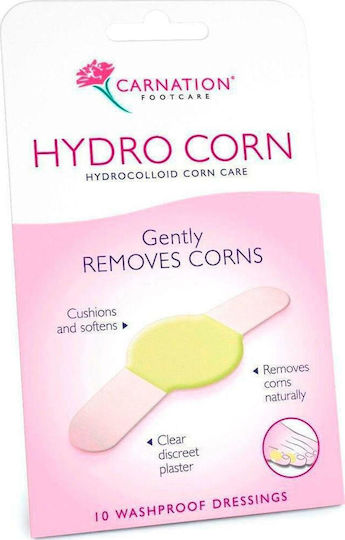 Carnation Επιθέματα Hydrocolloid Corn Care με Gel για τους Κάλους 10τμχ