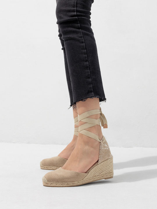 Carina Women's Fabric Platform Espadrilles Sand