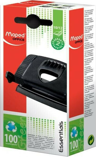 Maped Περφορατέρ с ръководство Перфоратор с 2 отвора за 12 листа Essentials