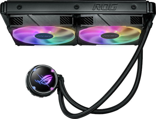 Asus ROG STRIX LC II 280 ARGB Wasserkühlsysteme AIO CPU mit 2 Lüfterabmessungen 140mm