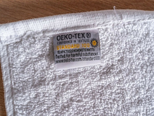 Cozy Cotton Prosoapa Hotel 100x50 cm Alba Prosoape de hotel Greutate 500gsm