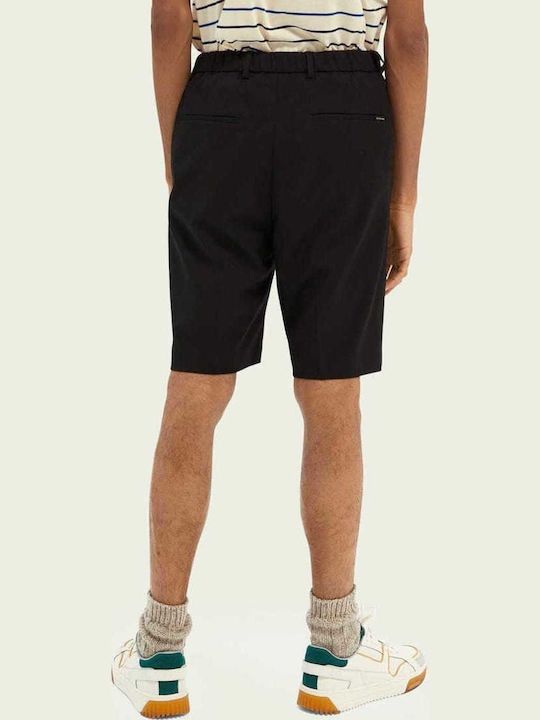 Scotch & Soda Ανδρική Βερμούδα Μαύρη