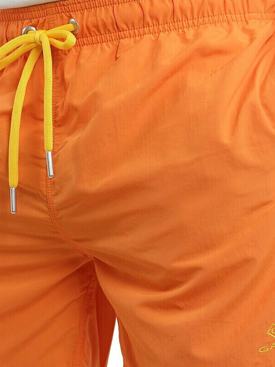 Costume De Baie Bărbați Pantaloni Scurți Portocalii