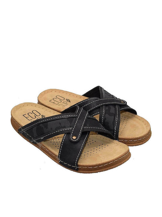 Eco Slip Men's Sandals Black PLM3420