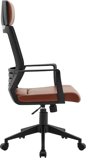 Woodwell Bf2500 Exekutive Bürostuhl mit Neigen Schwarz - Braun