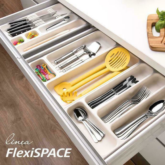 Tescoma Besteckeinsätze für Schubladen Kunststoff 37x22cm Silber Tescoma Besteckeinsätze für Schubladen Kunststoff 37x22cm Silber