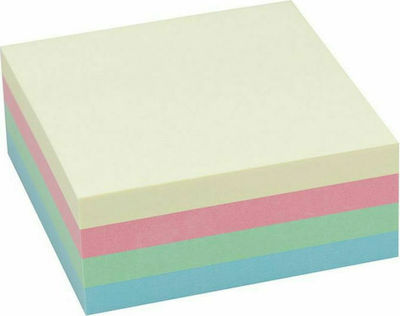 Officepoint Post-it Notes Pad Cube 320 Sheets Multicolour 7.5x7.5cm