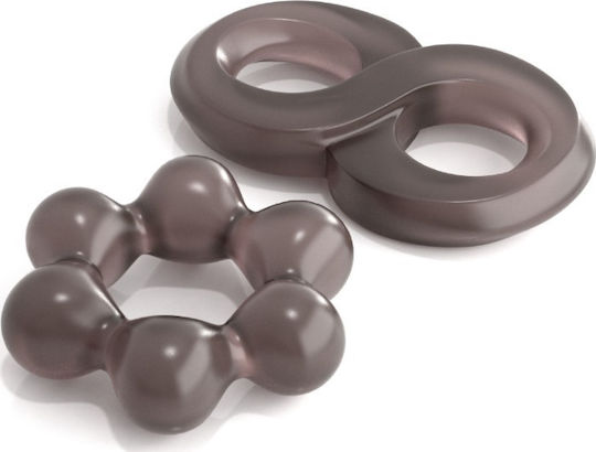 Pipedream Performance Cock Ring Set Σετ Δαχτυλίδια Πέους Γκρι PD1998-23