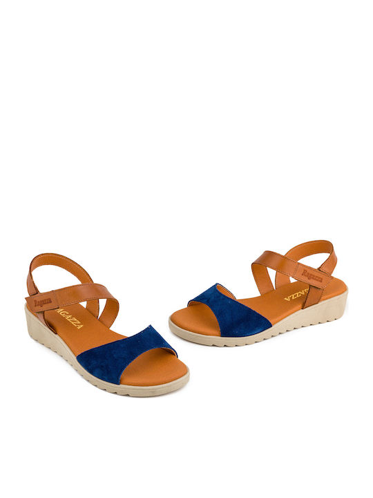 Ragazza Πλατφόρμες Navy Μπλε