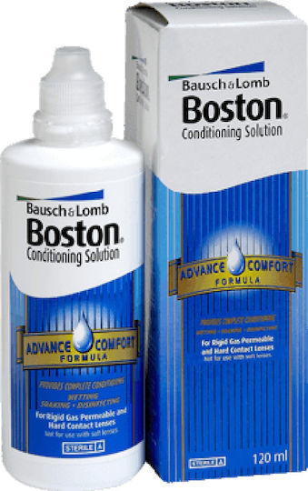 Bausch & Lomb Boston Advanced Comfort Formula Contact Lens Solution 120ml