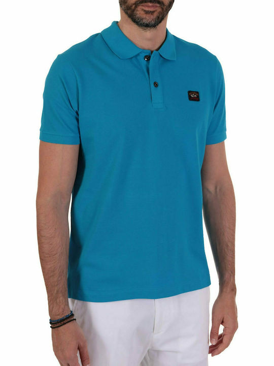 PAUL&SHARK POLO LOGO SILK