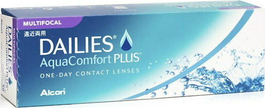 Dailies Aquacomfort Plus Multifocal 30 Ημερήσιοι Πολυεστιακοί Φακοί Επαφής Υδρογέλης