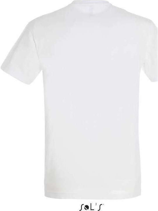 Sol's Imperial Men's Short Sleeve Promotional T-Shirt White