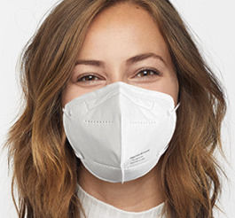 Plastika THrakis Series 902 Advanced Disposable Protective Mask FFP2 NR White 100pcs