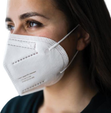 Plastika THrakis Series 902 Advanced Disposable Protective Mask FFP2 NR White 100pcs
