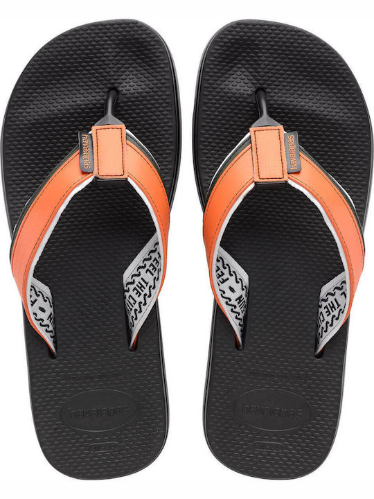 New Urban Tech Ανδρικά Flip Flops Πορτοκαλί