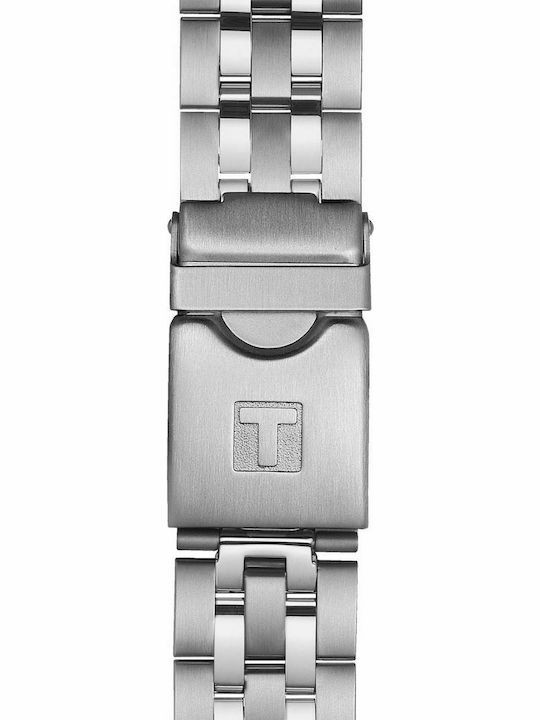 Tissot Prc 200 Ceas Bărbați 42mm Cronograf Baterie cu Brățară Din Metal Argintie