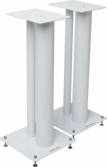 NorStone Floor Standing Speaker Stands Stylum 2 (Pair) White