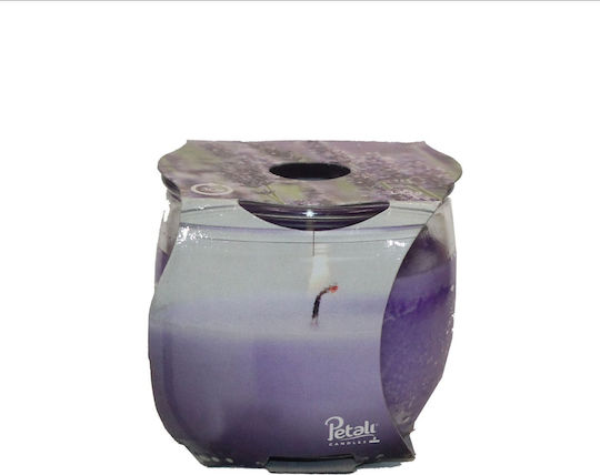 Candil Lumânare Aromatică Aladino în Borcan cu Miros de Lavandă 120gr