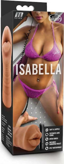 Blush M for Men Isabella Vibrating Mouth Stroker Masturbator mit Vibration 1Stück