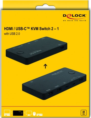 DeLock KVM & Data Switch 11477