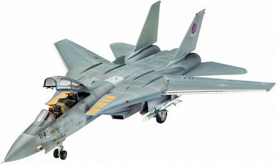 Revell F-14 A Tomcat Top Gun Figurină de Modelism Avion 96 Piese la Scară 1:48