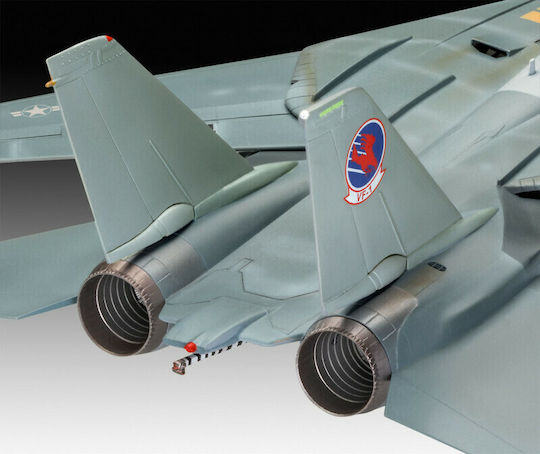 Revell F-14 A Tomcat Top Gun Modeling Figure Airplane 96 Pieces in Scale 1:48