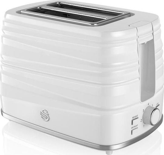 Swan ST31050WN Φρυγανιέρα 2 Θέσεων 930W Λευκή