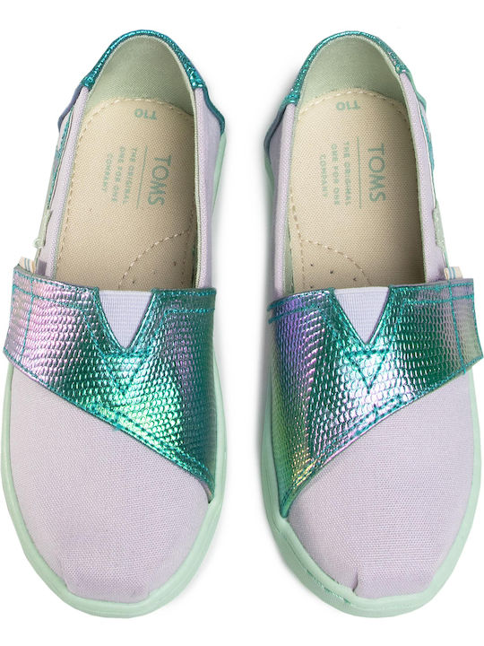 Παιδικές Εσπαντρίγιες με Σκρατς Λιλά Tiny Canvas Iridescent
