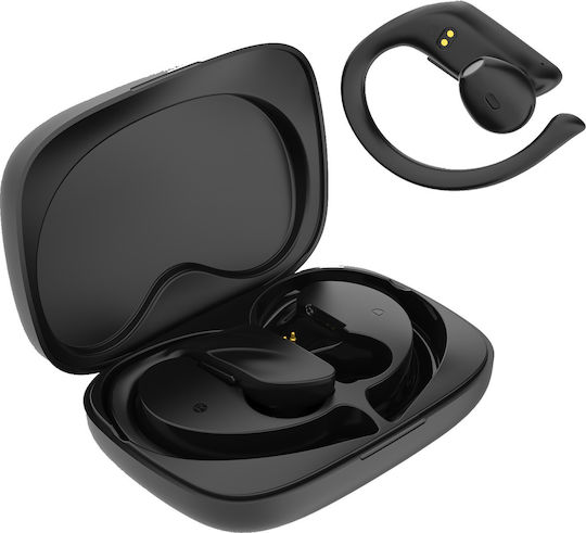 Lamtech LAM021820 Earbud Bluetooth Handsfree Căști cu Carcasă de Încărcare Negru
