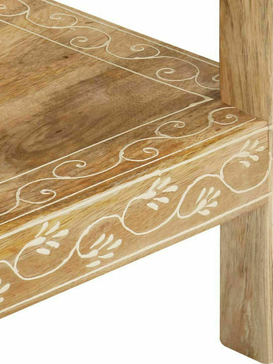 Solid Wood Console Table Mango Wood Mango Massif L80xW35xH74cm
