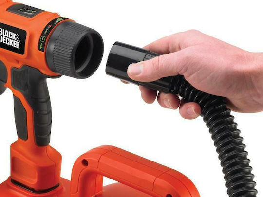 Black & Decker HVLP400 Ηλεκτρικό Πιστόλι Βαφής 450W με Δοχείο 1.2lt