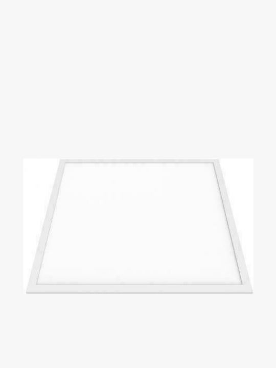 Elvhx Τετράγωνο Χωνευτό LED Panel 36W με Ψυχρό Λευκό Φως 6500K 59.5x59.5εκ.
