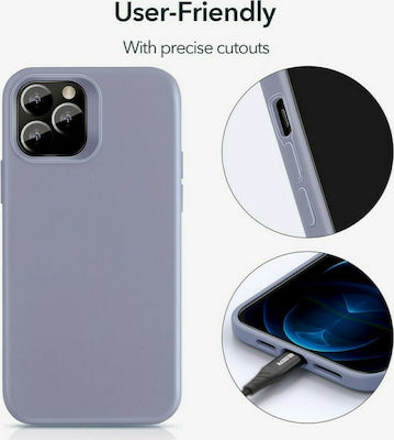 ESR Cloud Silicone Back Cover Gray (iPhone 12 Pro Max)