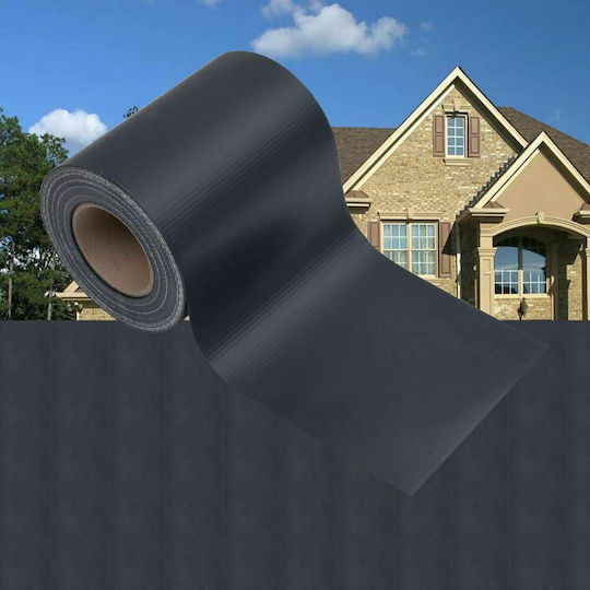 vidaXL Garden Fencing Tape for Garden Fencing made of PVC 19cm Gray
