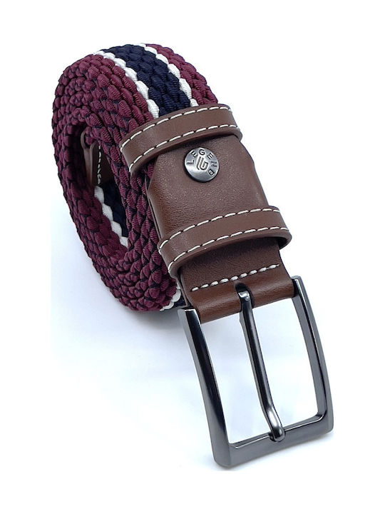 Legend Accessories Men's Knitted Elastic Belt Multicolour