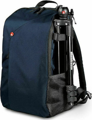 Manfrotto Τσάντα Πλάτης Φωτογραφικής Μηχανής NX CSC Camera/Drone Backpack σε Μπλε Χρώμα