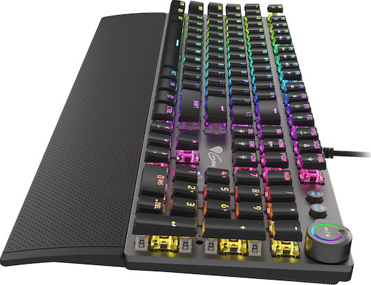 Genesis Thor 401 RGB Gaming Mechanical Keyboard with Kailh Brown switches and RGB lighting (English US)