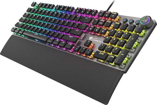 Genesis Thor 401 RGB Gaming Mechanical Keyboard with Kailh Brown switches and RGB lighting (English US)