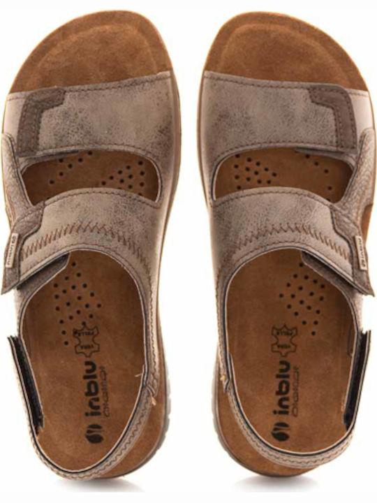 Inblu ID05PA01 Men's Sandals Brown