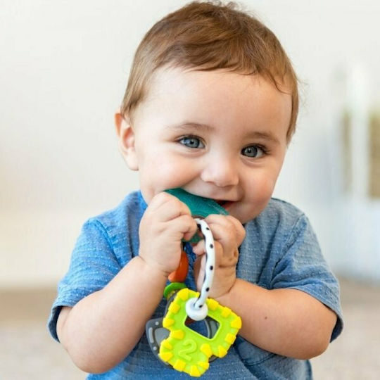 Infantino Infantino Teether Rattle for Teething from Plastic for 0 Months