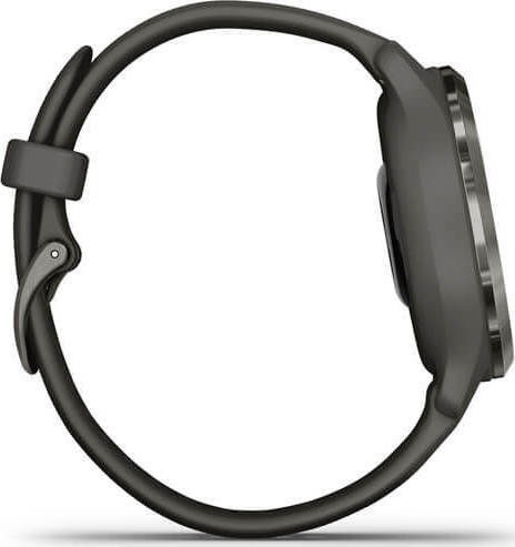 Garmin Venu 2S Edelstahl 40mm Wasserdicht Smartwatch mit Pulsmesser (Slate / Graphite)
