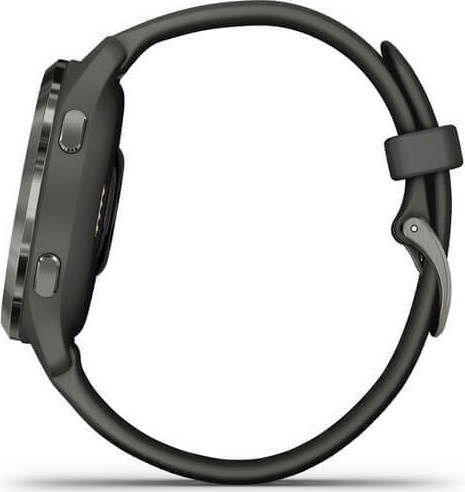 Garmin Venu 2S Edelstahl 40mm Wasserdicht Smartwatch mit Pulsmesser (Slate / Graphite)