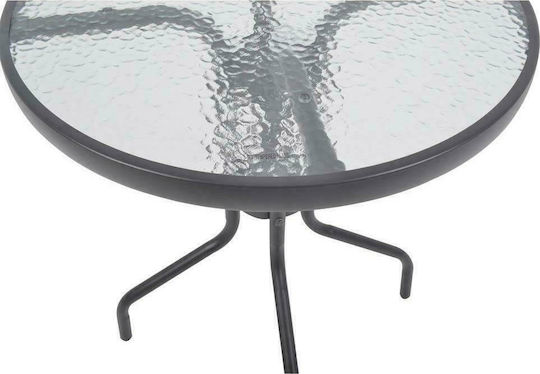 Tisch für kleine Außenbereiche Stabil Gray 60x60x71cm