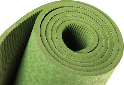 Στρώμα Γυμναστικής Yoga/Pilates Πράσινο (180x60x0.6cm)