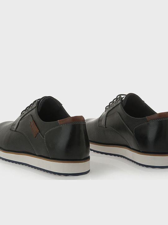 Men's Leather Casual Shoes Blue