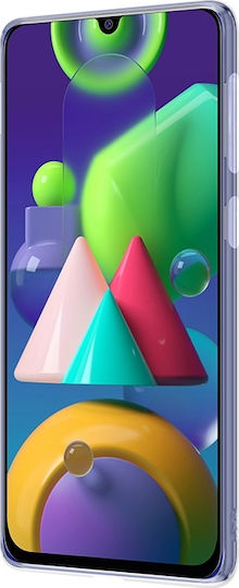 Crong Slim Back Cover Σιλικόνης 0.8mm Διάφανο (Galaxy M21)